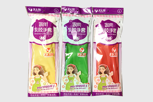 美人幫家用乳膠手套38公分