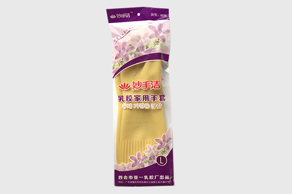妙手潔家用乳膠手套38公分